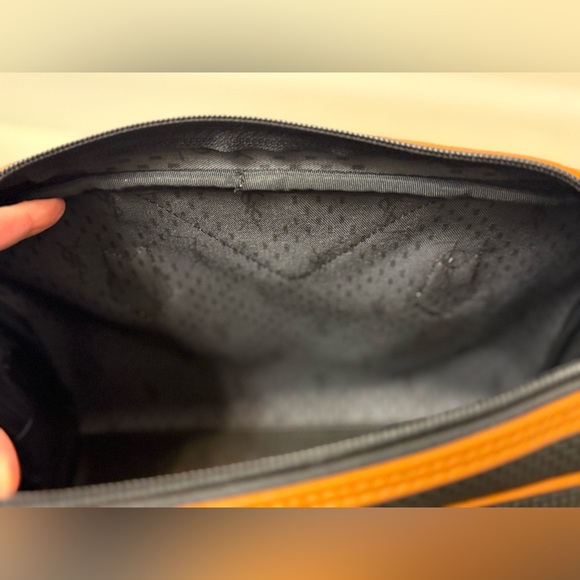 YVES SAINT LAURENT Vintage YSL PVC/Canvas Top Handle Boston Bag - Black/Brown - Picture 16 of 16